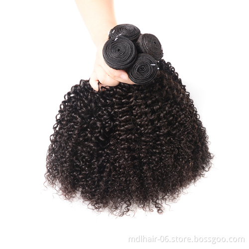 Wholesale Bundles Virgin Hair Cheap Mink Brazilian Kinky Curly Hair Bundles Human Hair Weave Bundles 8-30Inch